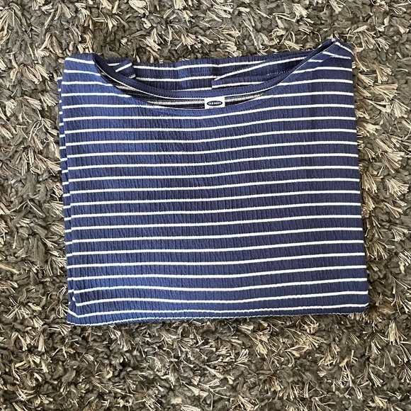 OLD NAVY Striped Quarter Sleeve Top | XS - Picture 1 of 5